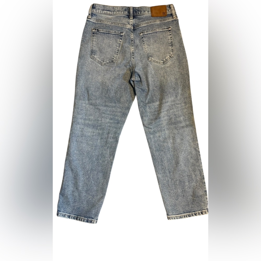 Banana Republic Petite Jeans Size 8P Light Wash Straight Leg - Picture 4 of 9